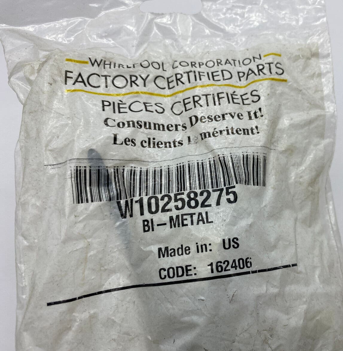 NEW Genuine OEM Whirlpool Dishwasher Fuse Kit W10258275 — thumbnail 4