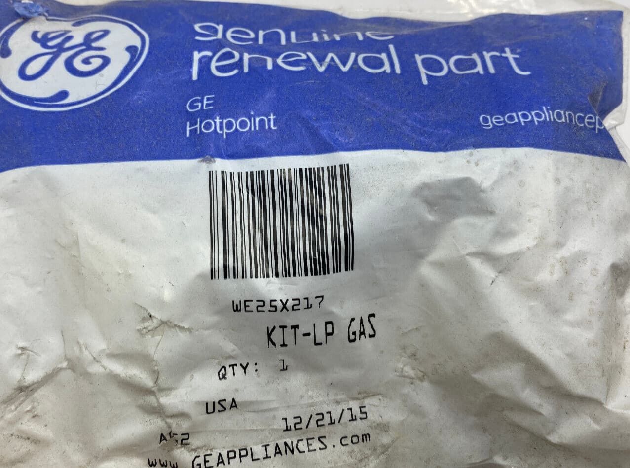 New Genuine OEM GE Dryer LP Conversion Kit WE25X217 — thumbnail 2