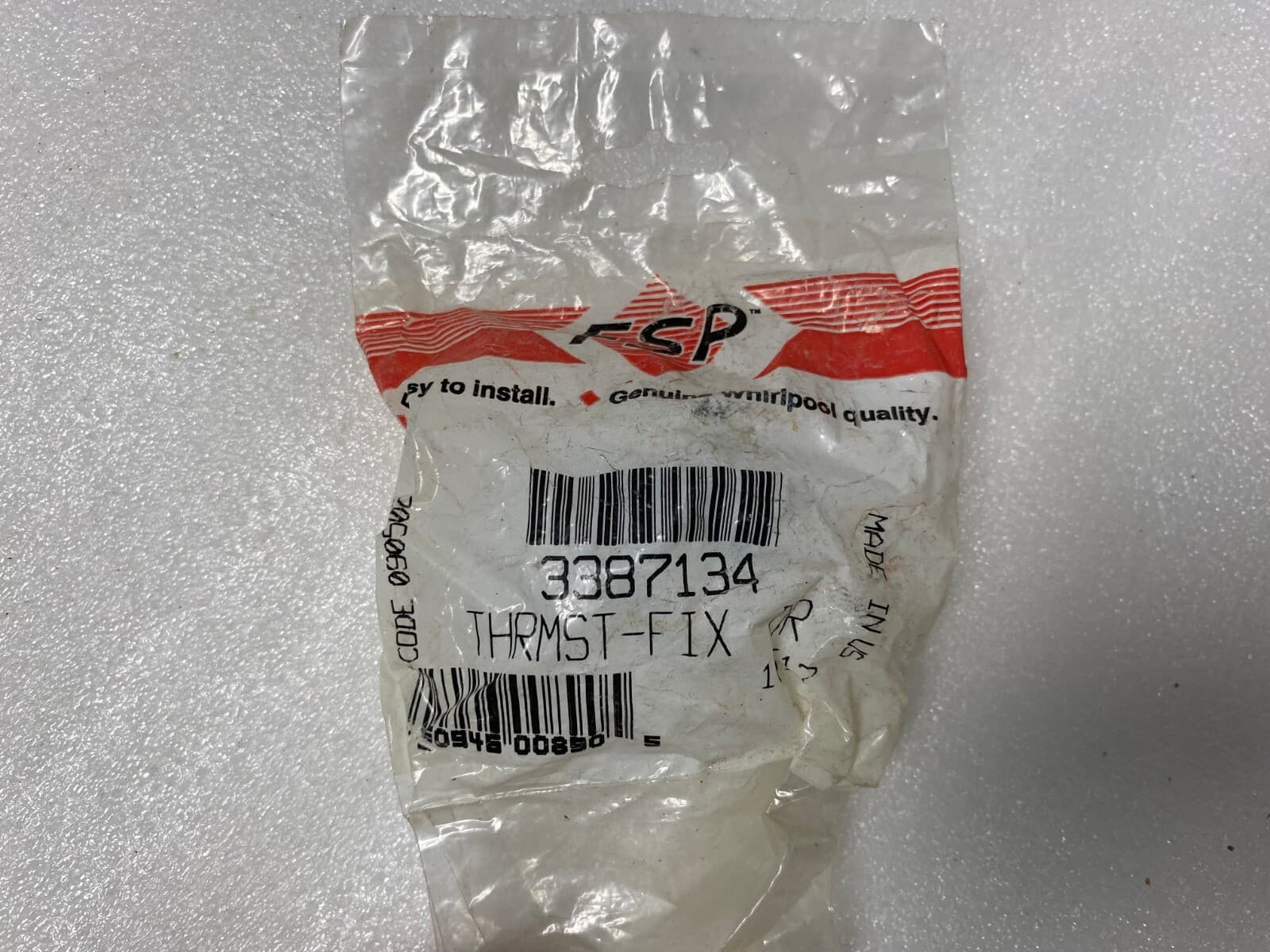 New Genuine OEM Whirlpool  Dryer Cycling Thermostat  3387134 — thumbnail 8