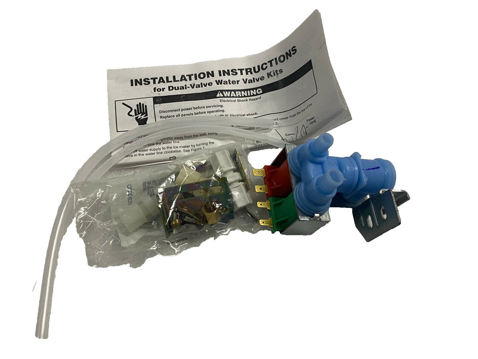4318046  NEW OEM Genuine Whirlpool Refrigerator Water Inlet Valve Kit — thumbnail 2