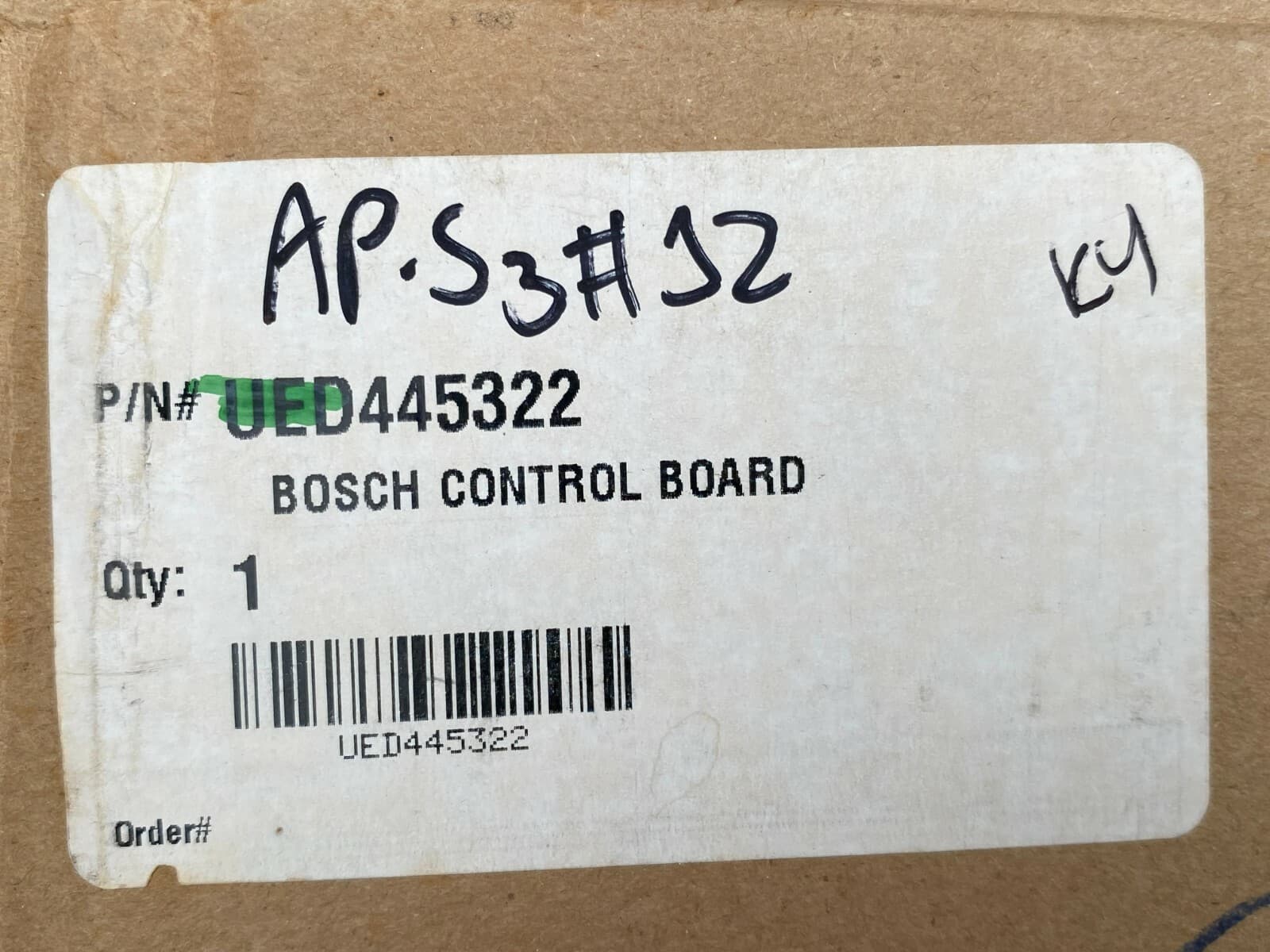 New Genuine OEM Bosch Washer Module-Control Board 00445322 (445322) — thumbnail 11