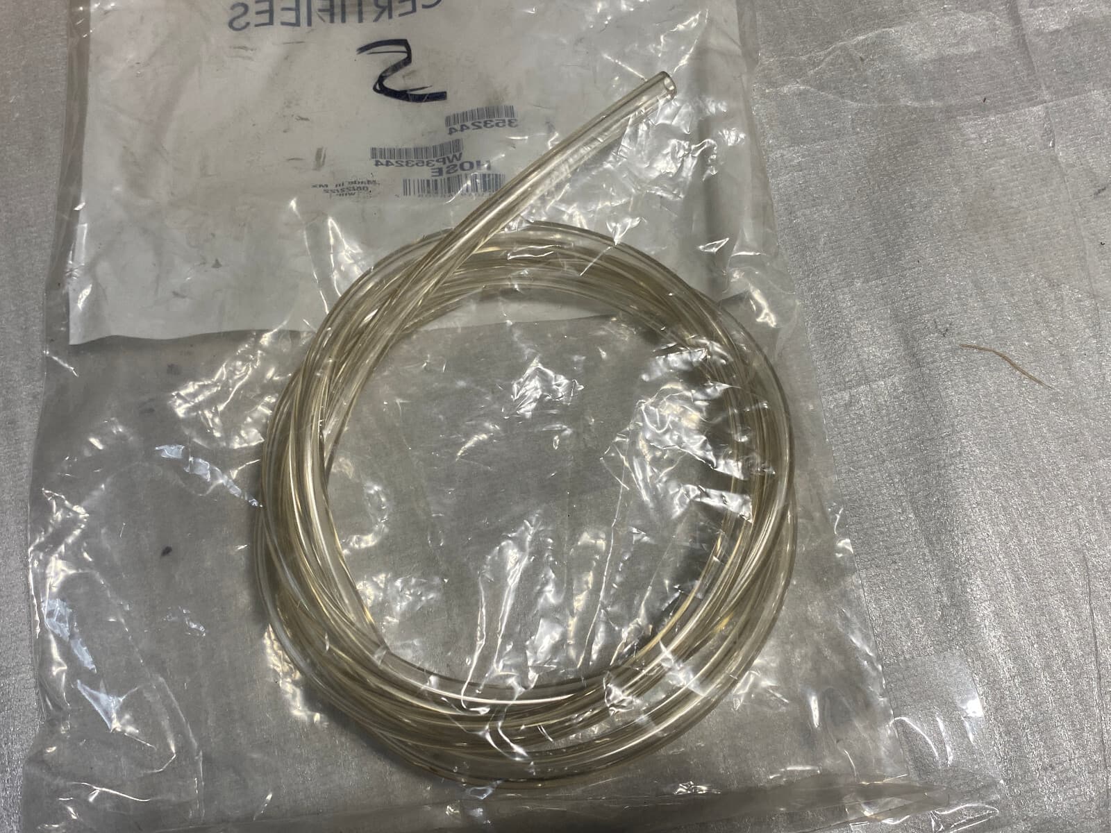 New Genuine OEM Whirlpool Washer Pressure Switch Hose WP353244 353244 — thumbnail 4