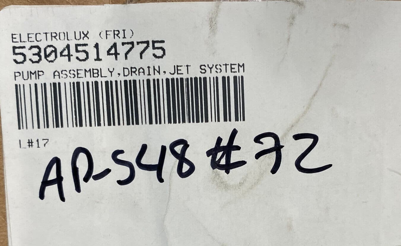 New Genuine OEM Frigidaire Washer Drain Pump Assembly 5304514775 — thumbnail 4