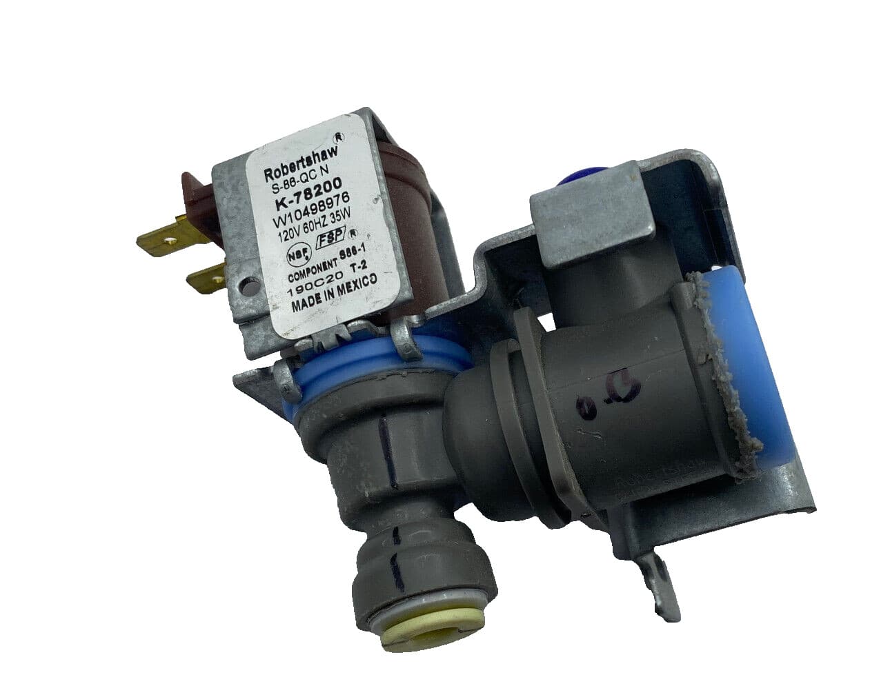 Genuine Whirlpool Refrigerator Water Inlet Valve WPW10498976  W10498976 — thumbnail 2