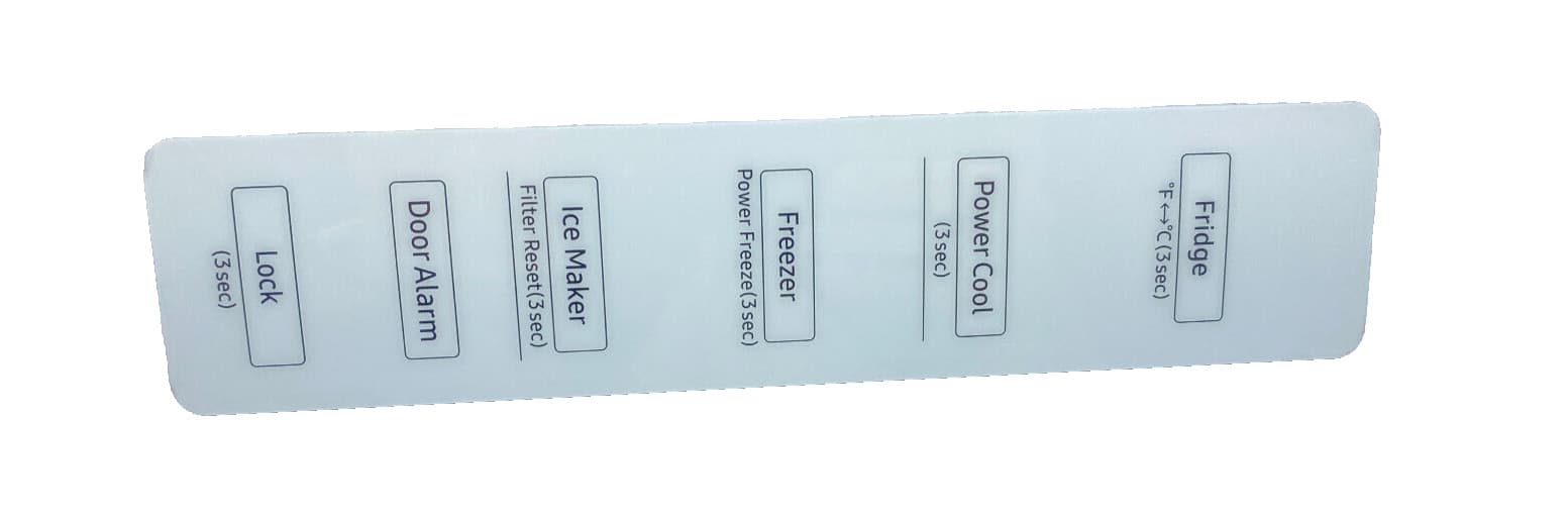 New Genuine OEM Samsung Refrigerator Assy Cover Control  DA97-19962X