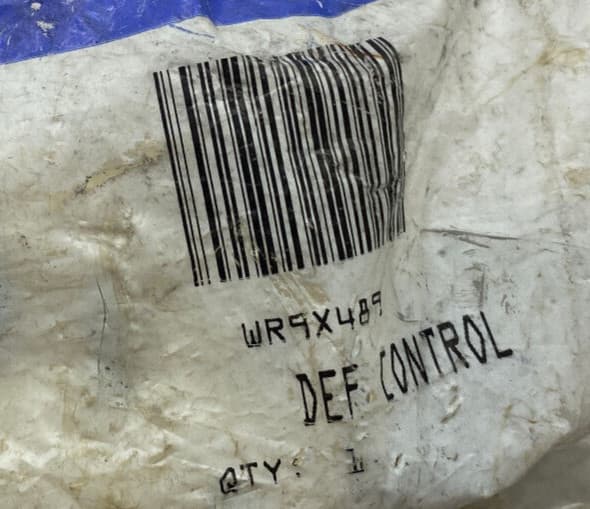 New Genuine OEM GE Defrost Timer WR9X489 — thumbnail 3
