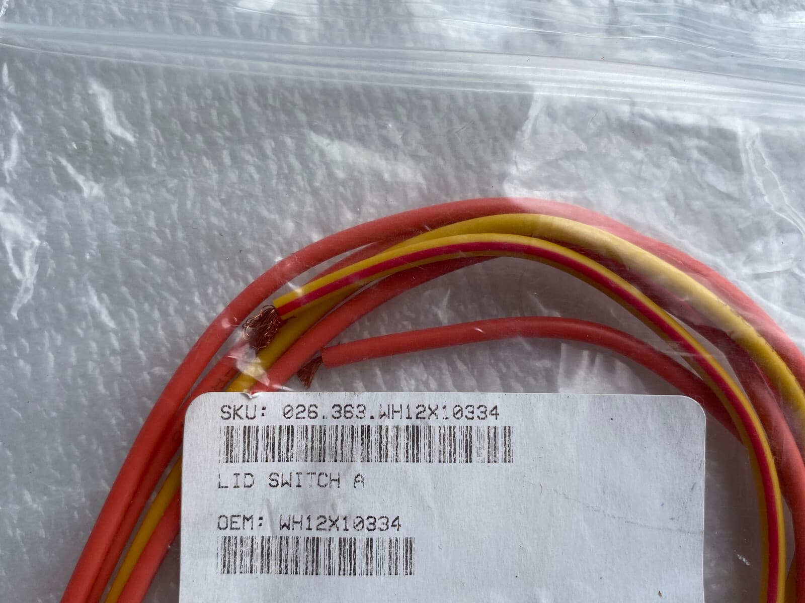 WH12X10334  GE Washer Lid Switch Assembly  New Genuine — thumbnail 10