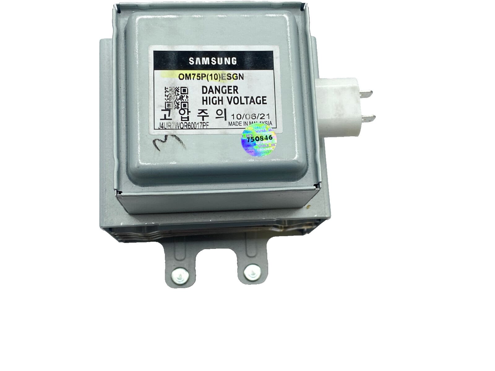 WB27X10880 OEM GE  Microwave Magnetron  New Genuine — thumbnail 5