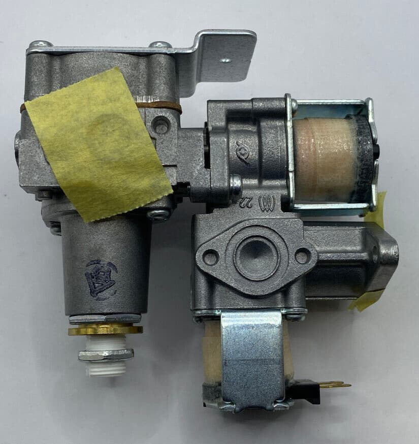 New Genuine OEM LG Dryer Gas Valve Assembly DLGX4501B/00  AGM30063309 — thumbnail 3