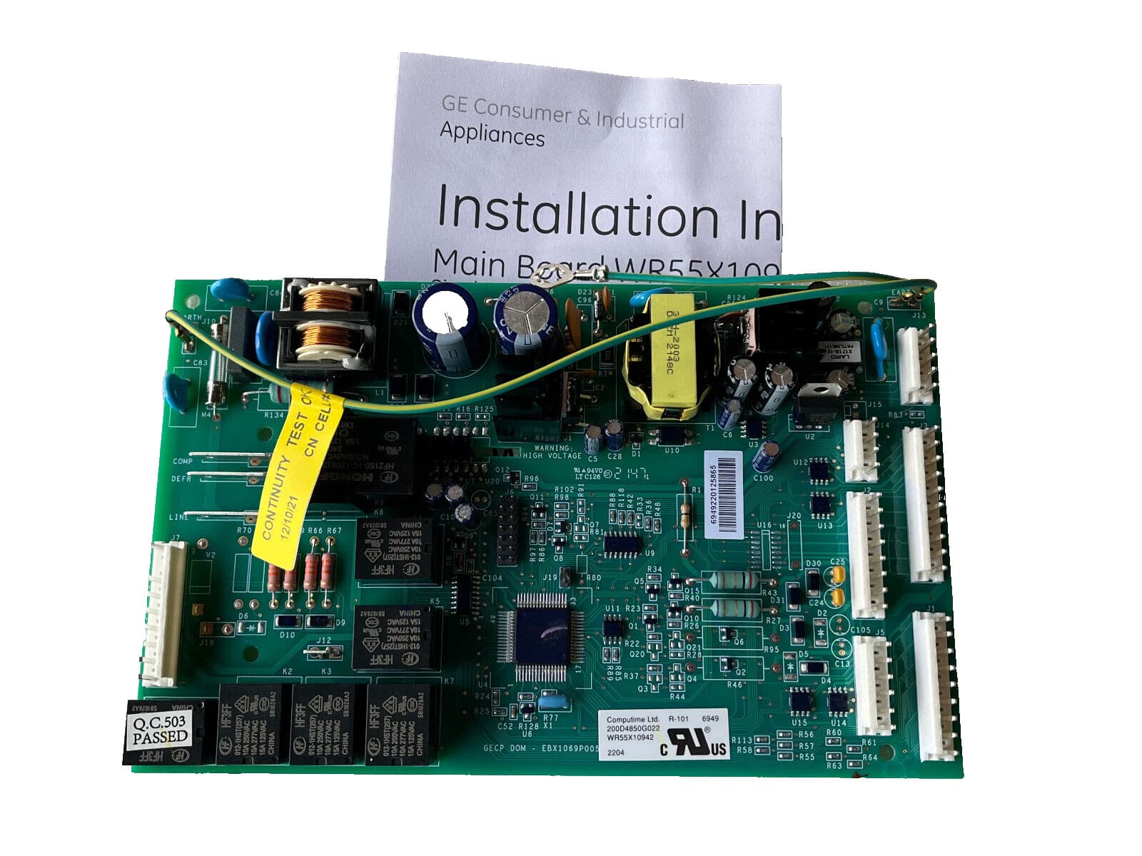 WR55X10942 OEM GE Refrigerator Electronic Control Board New Genuine — thumbnail 6
