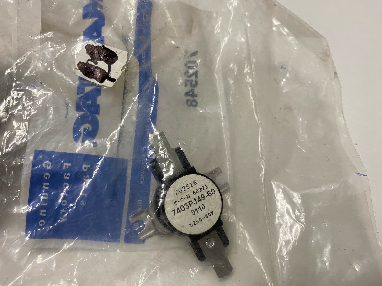 New Genuine MAYTAG Range High-Limit Thermostat 702548 — thumbnail 7