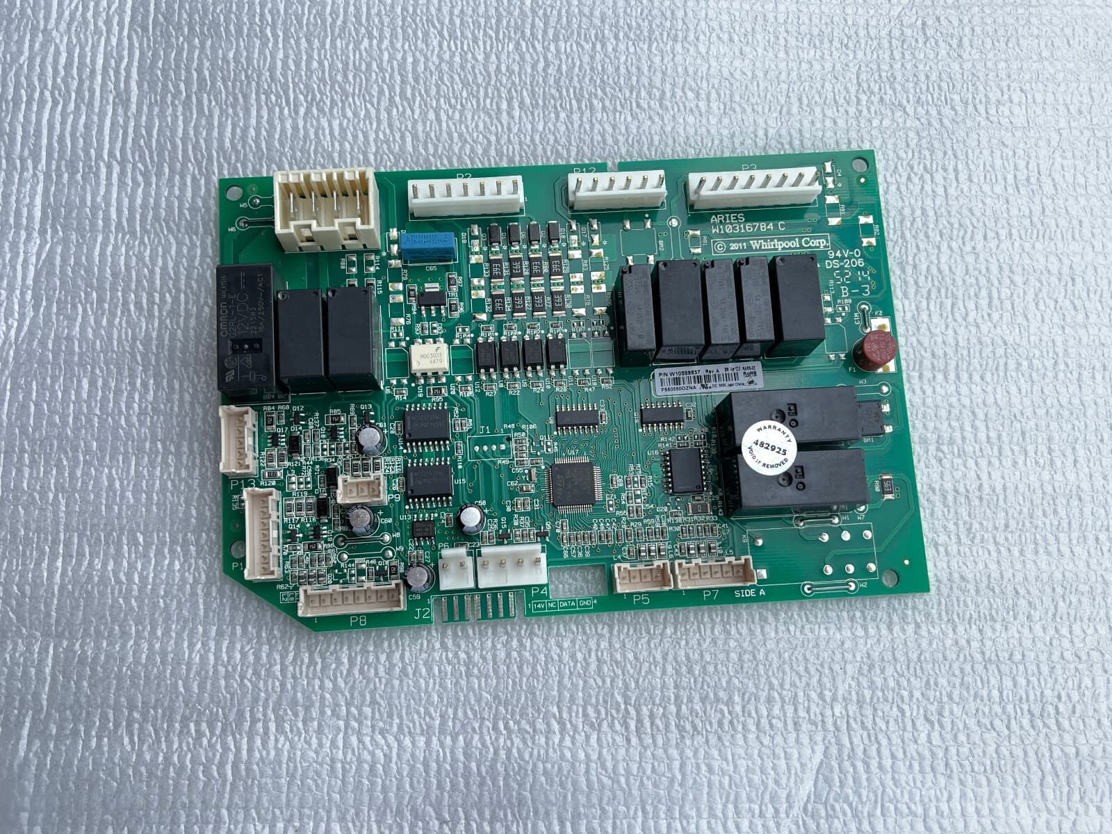 Genuine Whirlpool Refrigerator Electronic Control Board W10589837