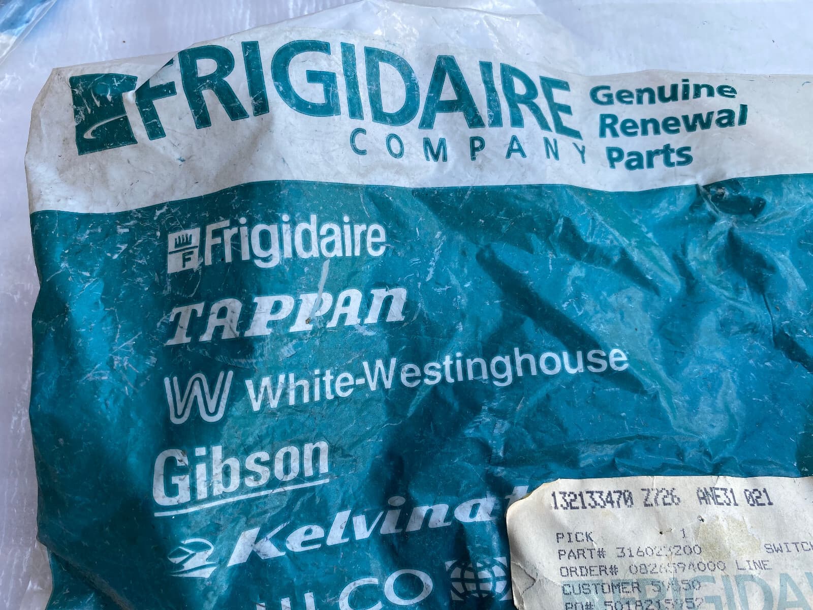 New Genuine OEM Frigidaire Range Switch Selector 316023200 — thumbnail 2