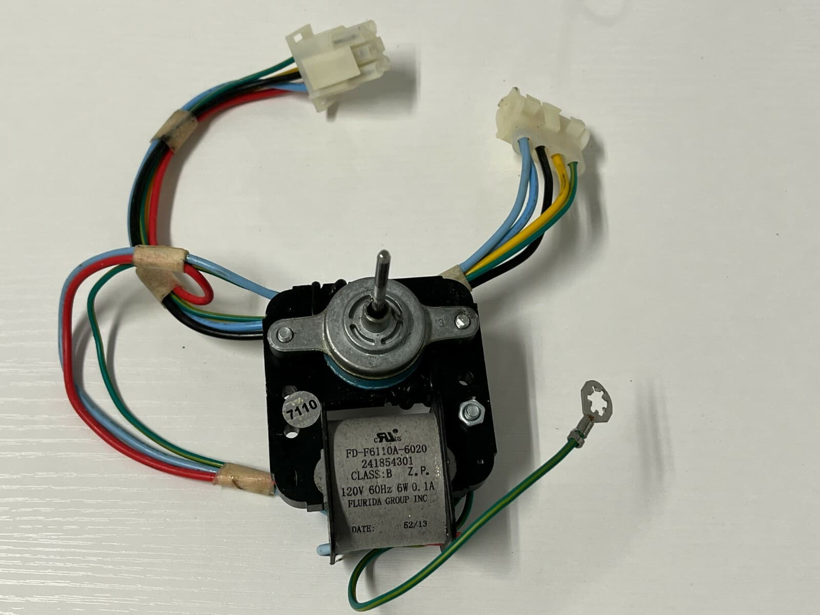 Genuine OEM Frigidaire Refrigerator Evaporator Fan Motor 241854301