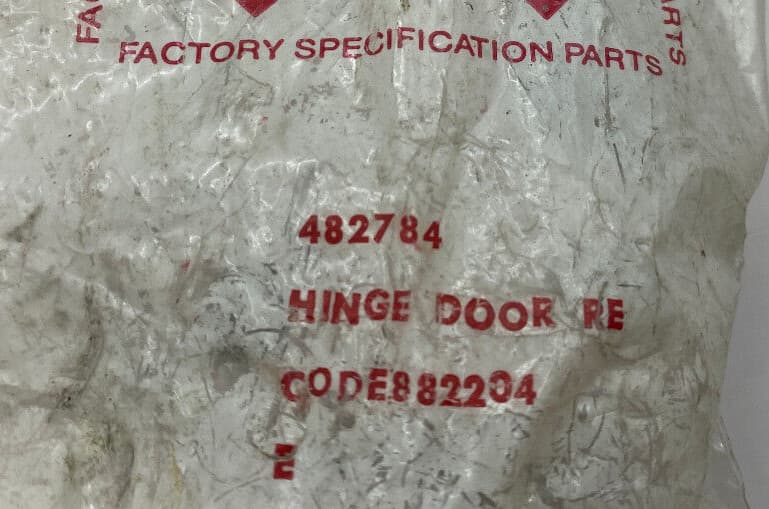 New Genuine OEM Whirlpool Refrigerator Hinge Door 482784 — thumbnail 2