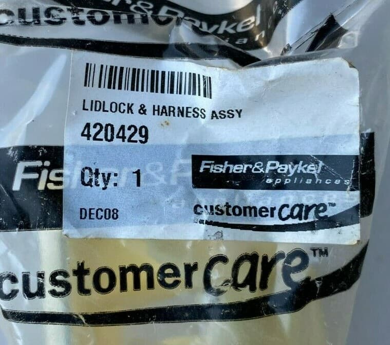 Genuine OEM Fisher & Paykel Lidlock & Harness Assy 420429 — thumbnail 3