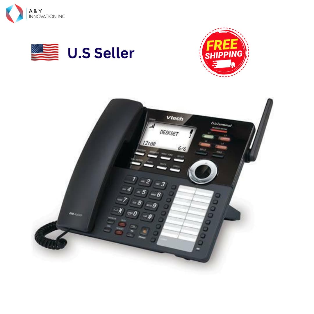 OEM Vtech ErisTerminal Sip Cordless Desksets, VDP658 4-Line — thumbnail 2