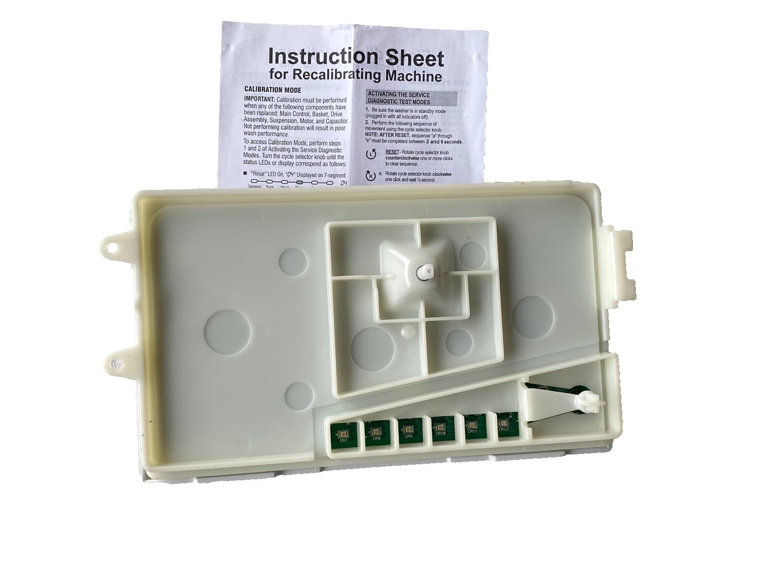 New Genuine OEM Whirlpool Electronic Control Board MVWC360AW0 W10520038 — thumbnail 3