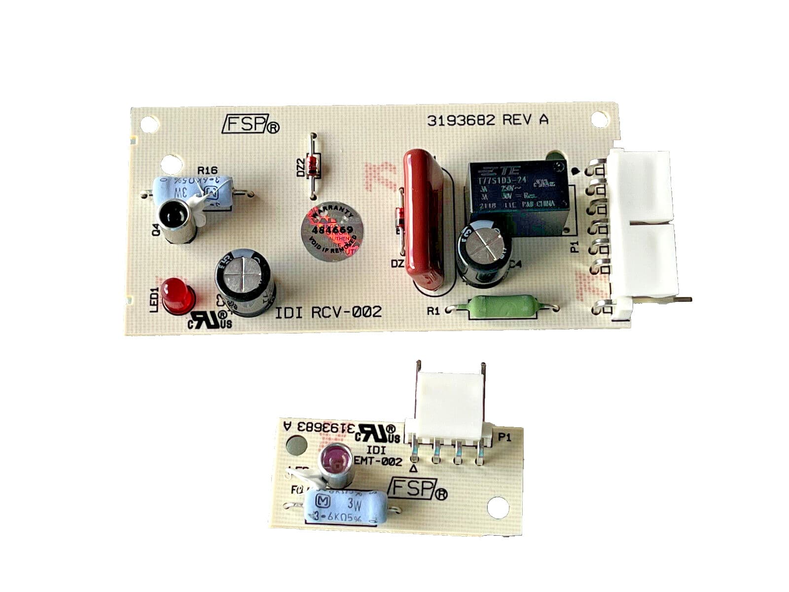 New Genuine  Whirlpool Refrigerator Ice Level Power Control Board Kit W10757851
