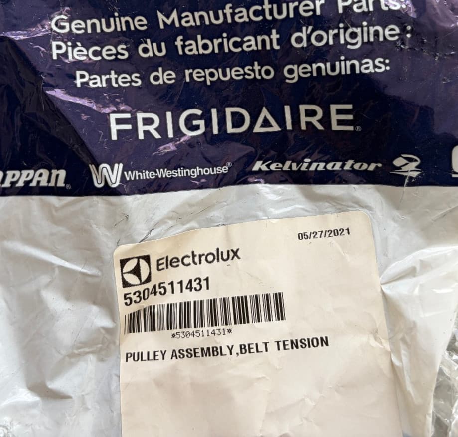 5304511431  OEM Frigidaire Dryer Pulley Assembly New Genuine — thumbnail 2