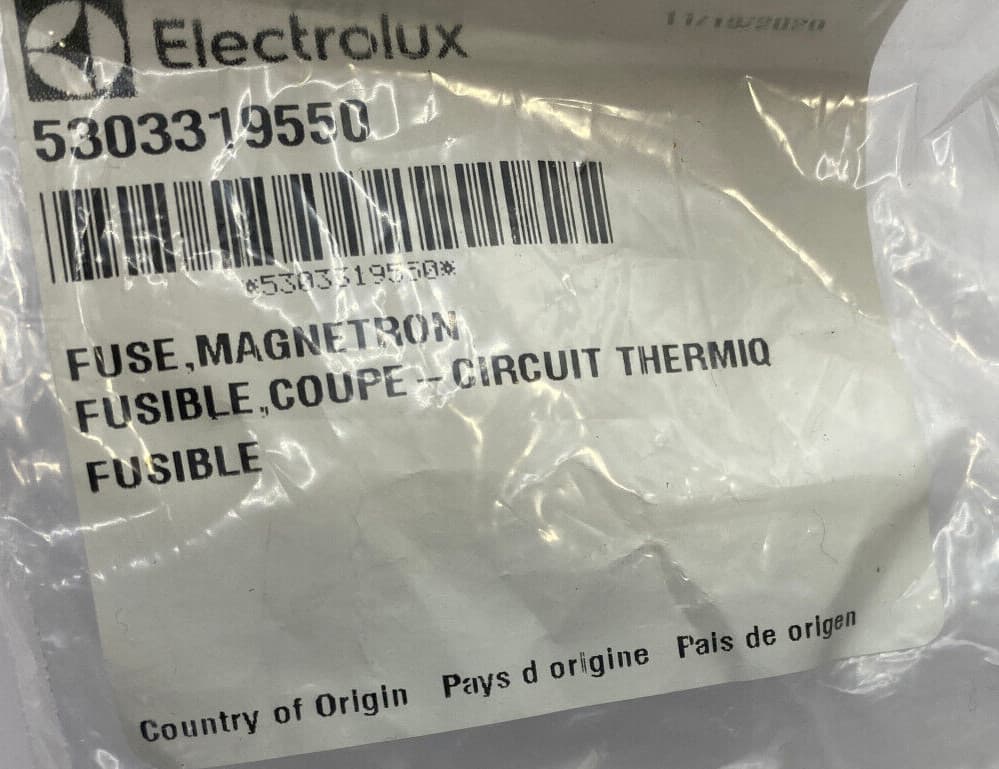 New Genuine OEM Frigidaire Microwave Thermal Fuse 5303319550 — thumbnail 3
