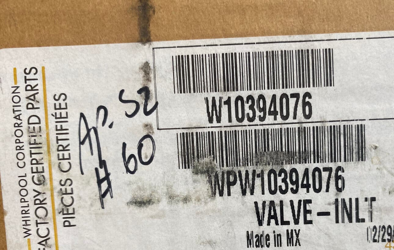 New Genuine Whirlpool Refrigerator Water Inlet Valve W10394076 WPW10394076 — thumbnail 10