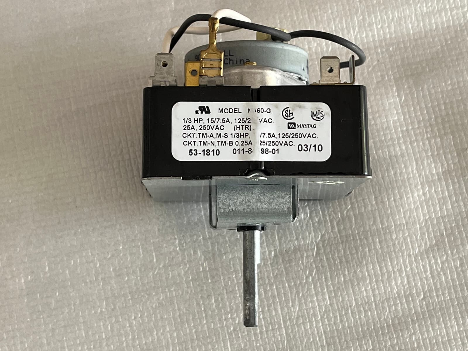 Genuine Whirlpool Dryer Timer WP53-1810 (53-1810) — thumbnail 2