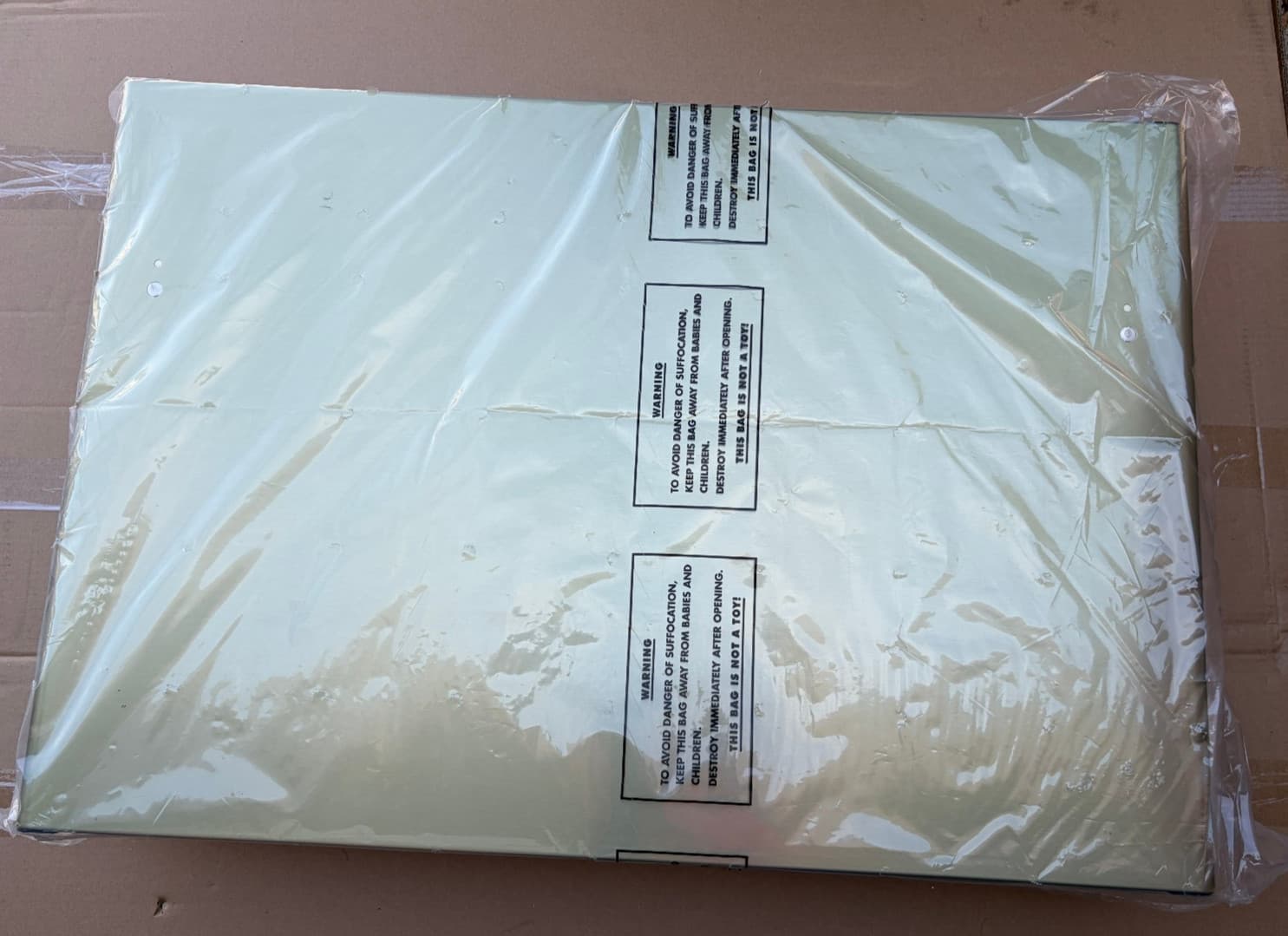 WR78X39149 OEM GE Freezer Door Front Panel (Stainless, 22")  New Genuine