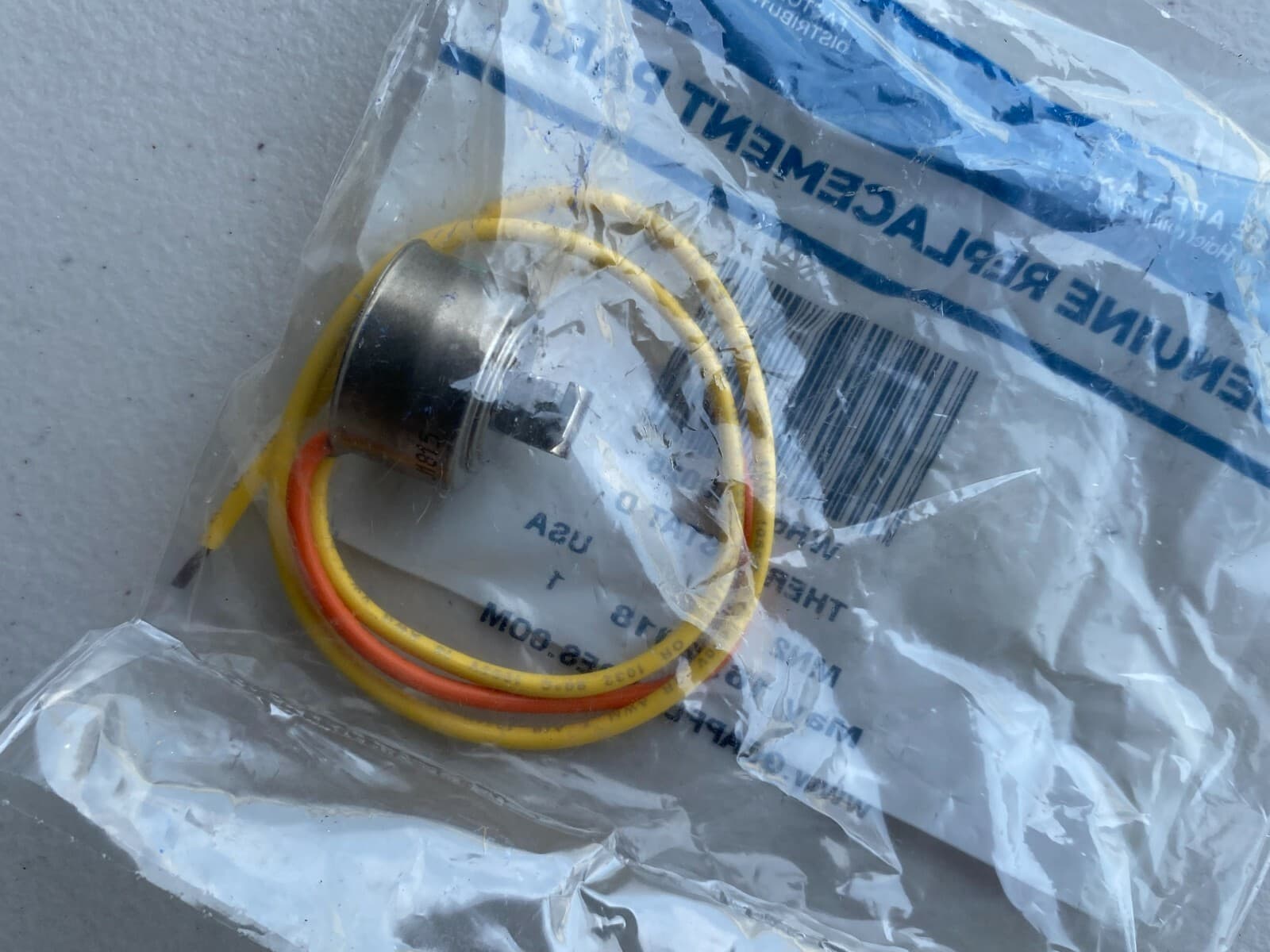 New Genuine GE Refrigerator  Defrost Thermostat WR50X10025 — thumbnail 2