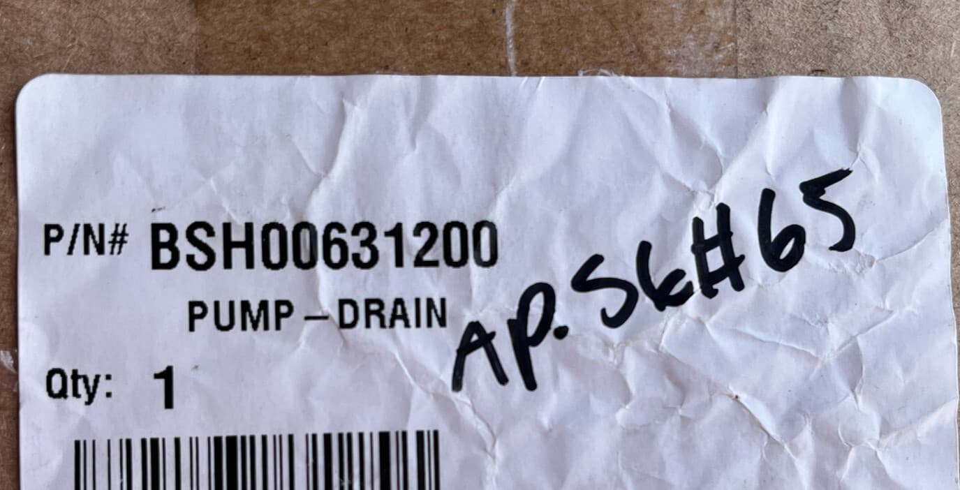 00631200 Replacement for Bosch Dishwasher Bosch Drain Pump New — thumbnail 5