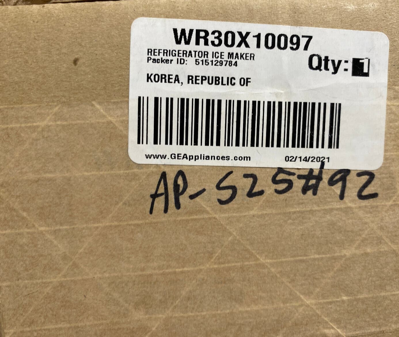WR30X10097 GE OEM Refrigerator Ice Maker Assy  New Genuine — thumbnail 13