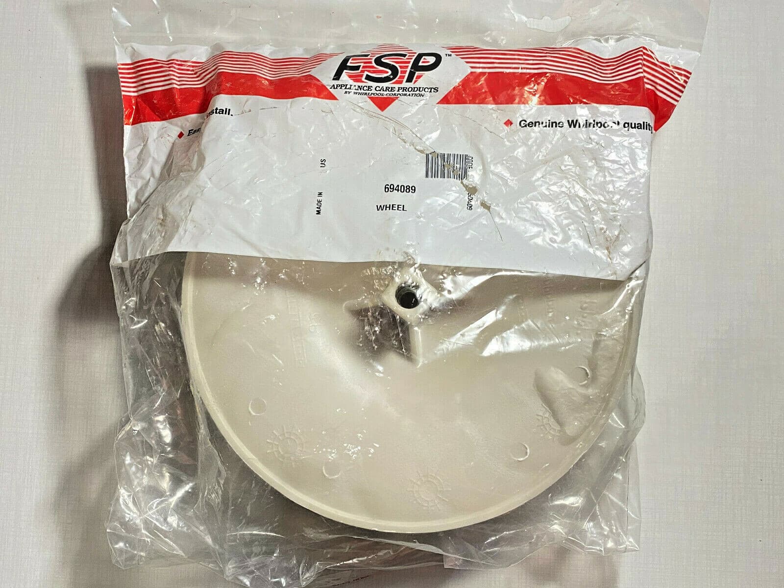 WP694089 OEM  Whirlpool Dryer Blower Wheel  New Genuine — thumbnail 5