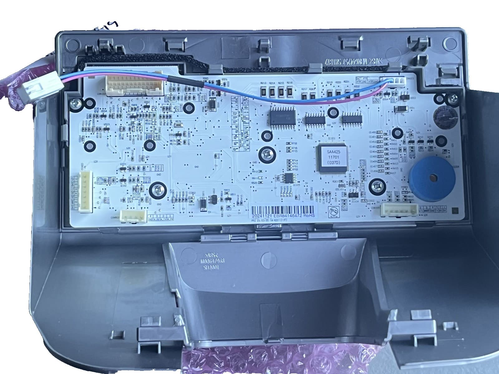 New Genuine OEM LG Refrigerator Display Cover LRMVS2806S/00 ACQ91482445 — thumbnail 3