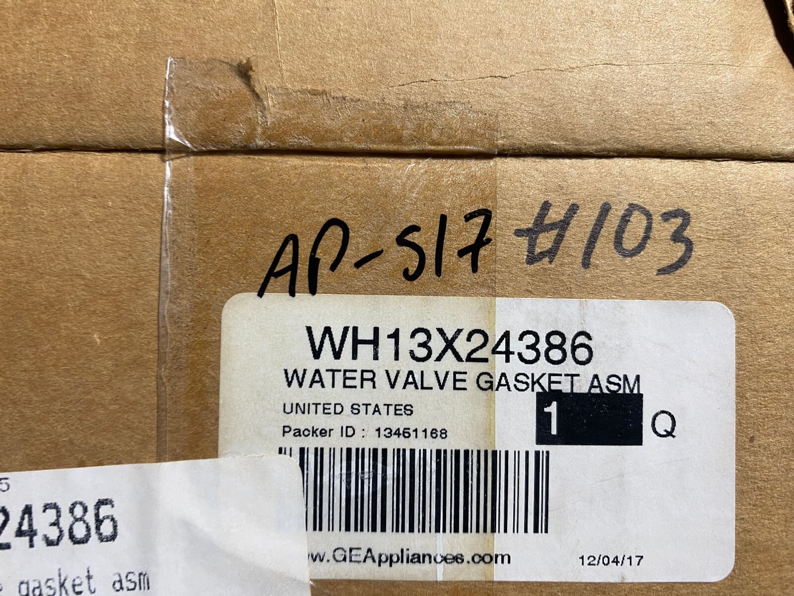 New Genuine OEM GE Washer Water Inlet Valve Assembly WH13X24386 — thumbnail 5