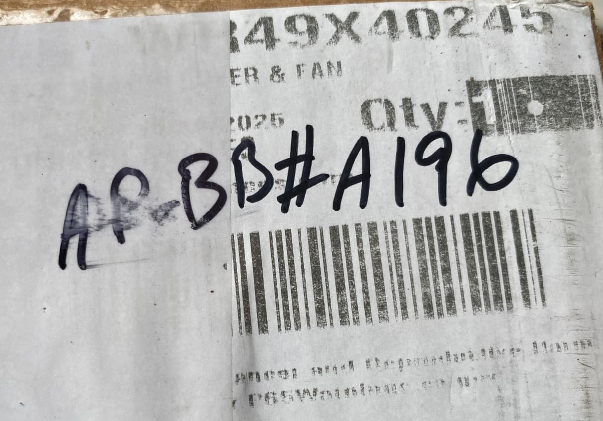 WR49X40245 OEM GE Refrigerator Evaporator Cover And Fan Assembly New Genuine — thumbnail 8
