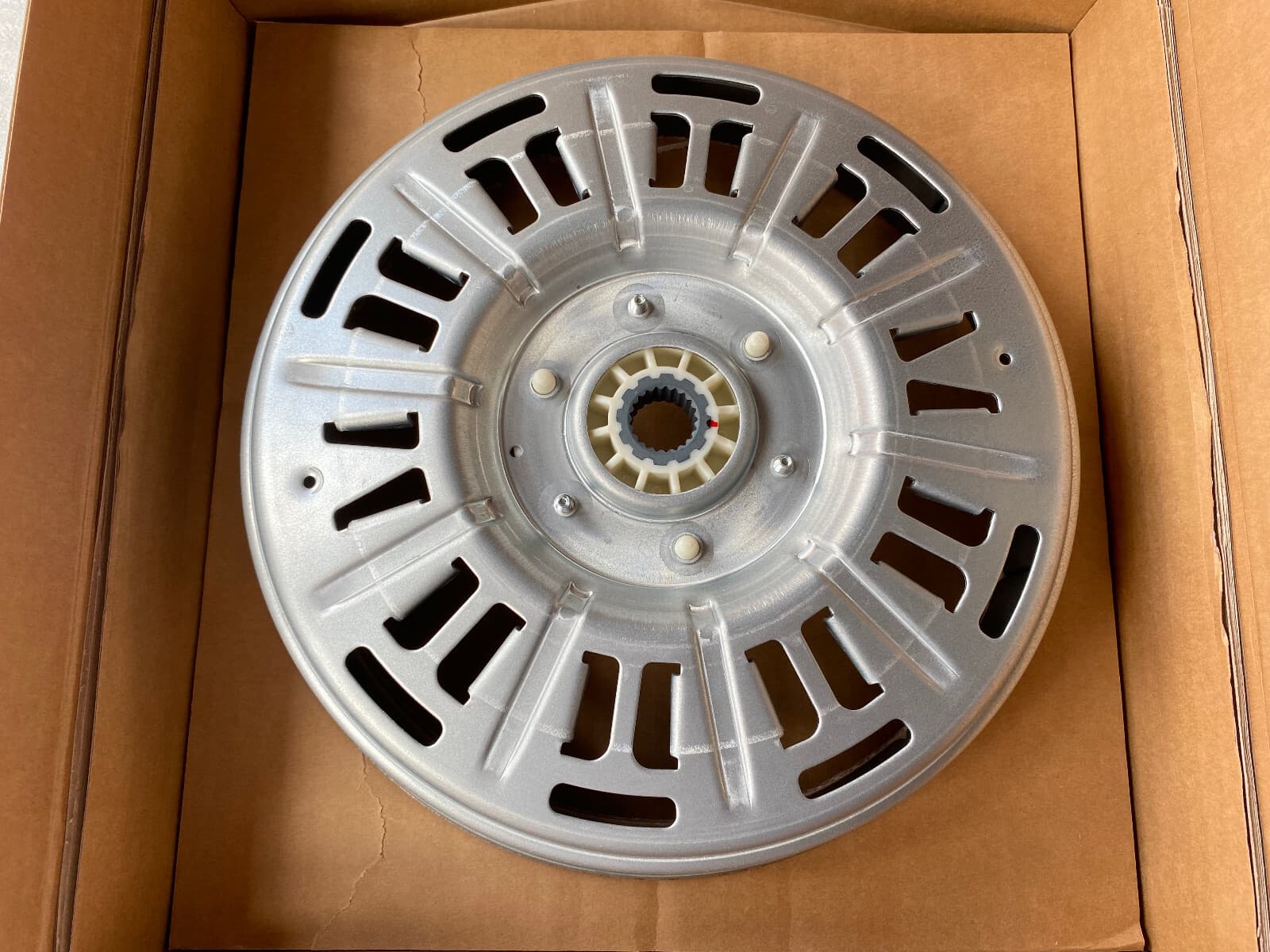 New Genuine OEM LG Washer Rotor Assembly AHL72914401 — thumbnail 2