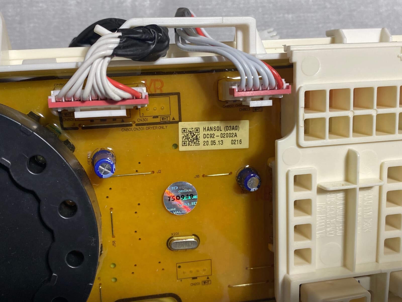 New Genuine OEM Samsung  Washer Electronic Control Board Kit DC92-02003A — thumbnail 5