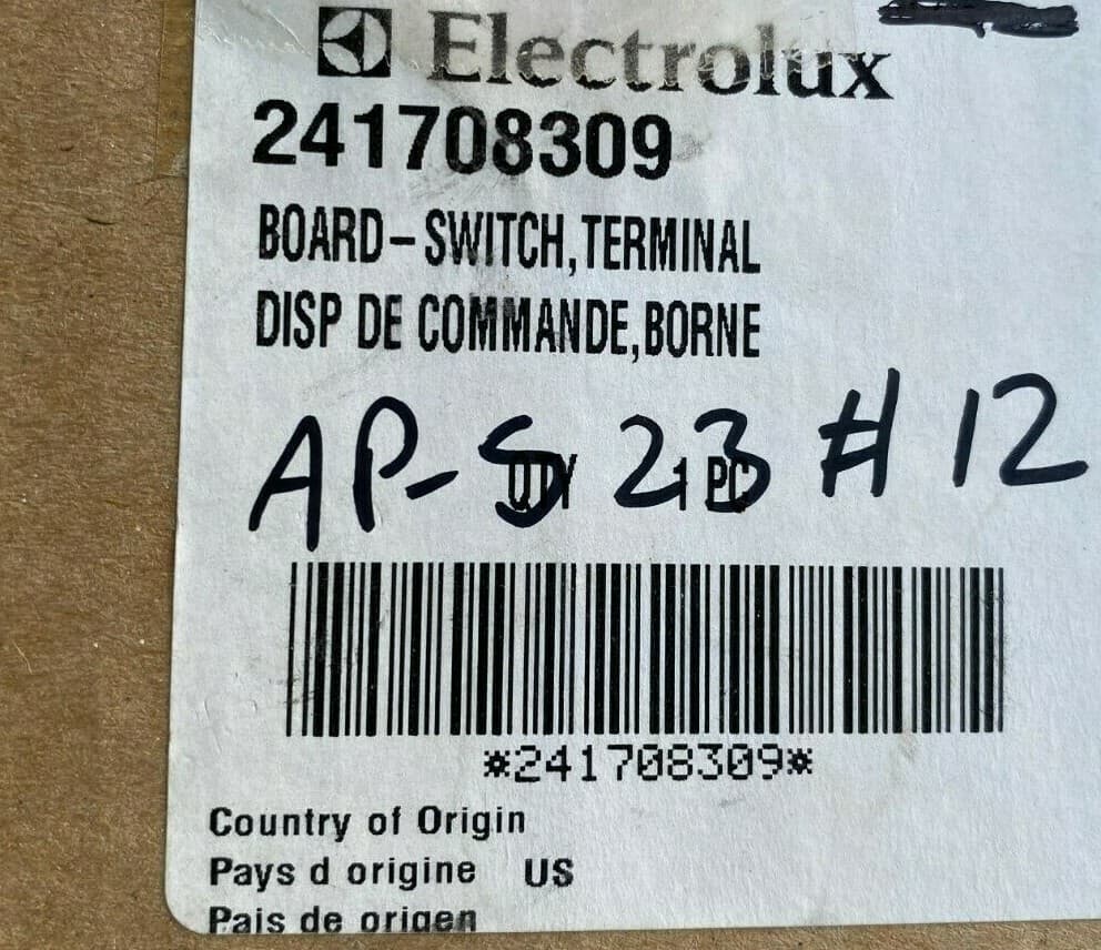 Genuine OEM Electrolux Dispenser Control Board 241708309 — thumbnail 3