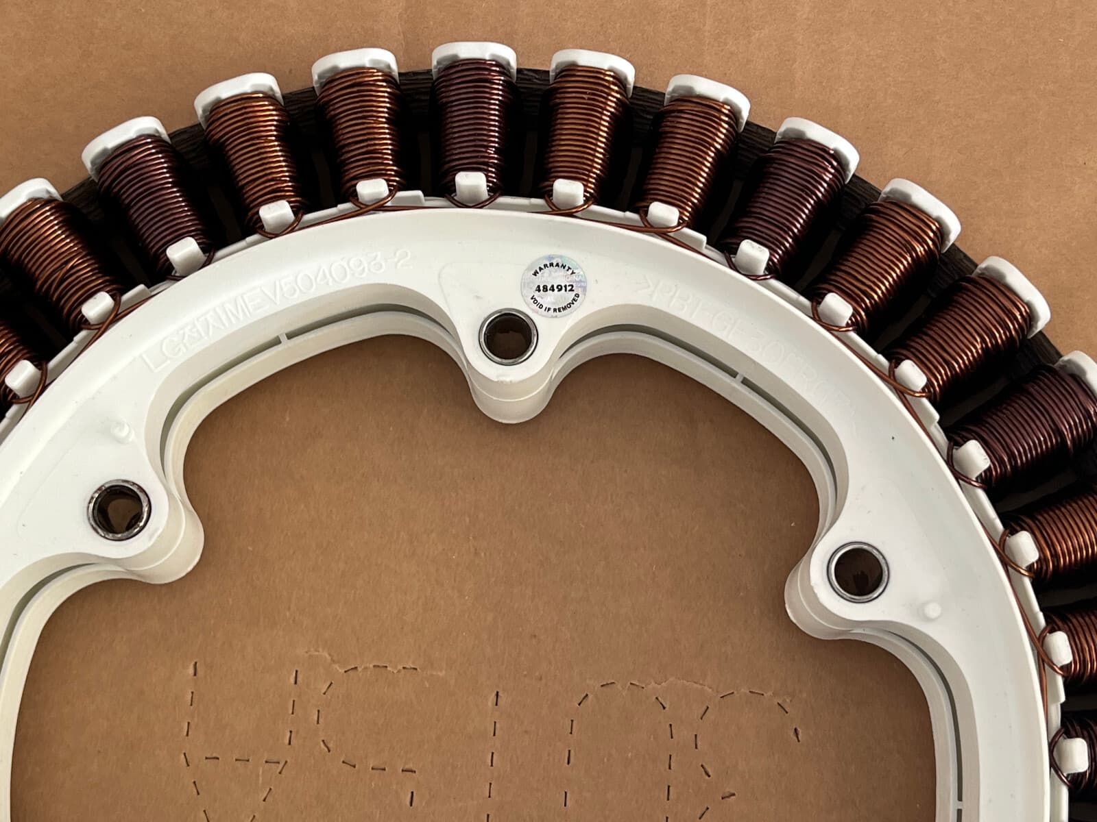 New Genuine LG Washer Machine Stator Assembly 4417EA1002H — thumbnail 3