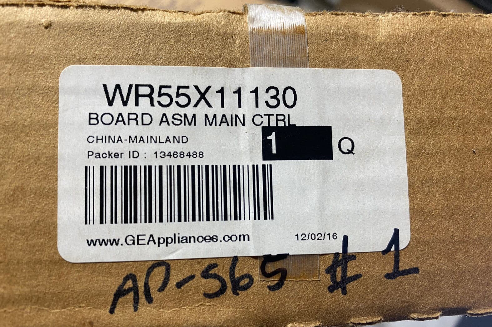 Genuine OEM GE Refrigerator Control Board  WR55X11130 — thumbnail 6