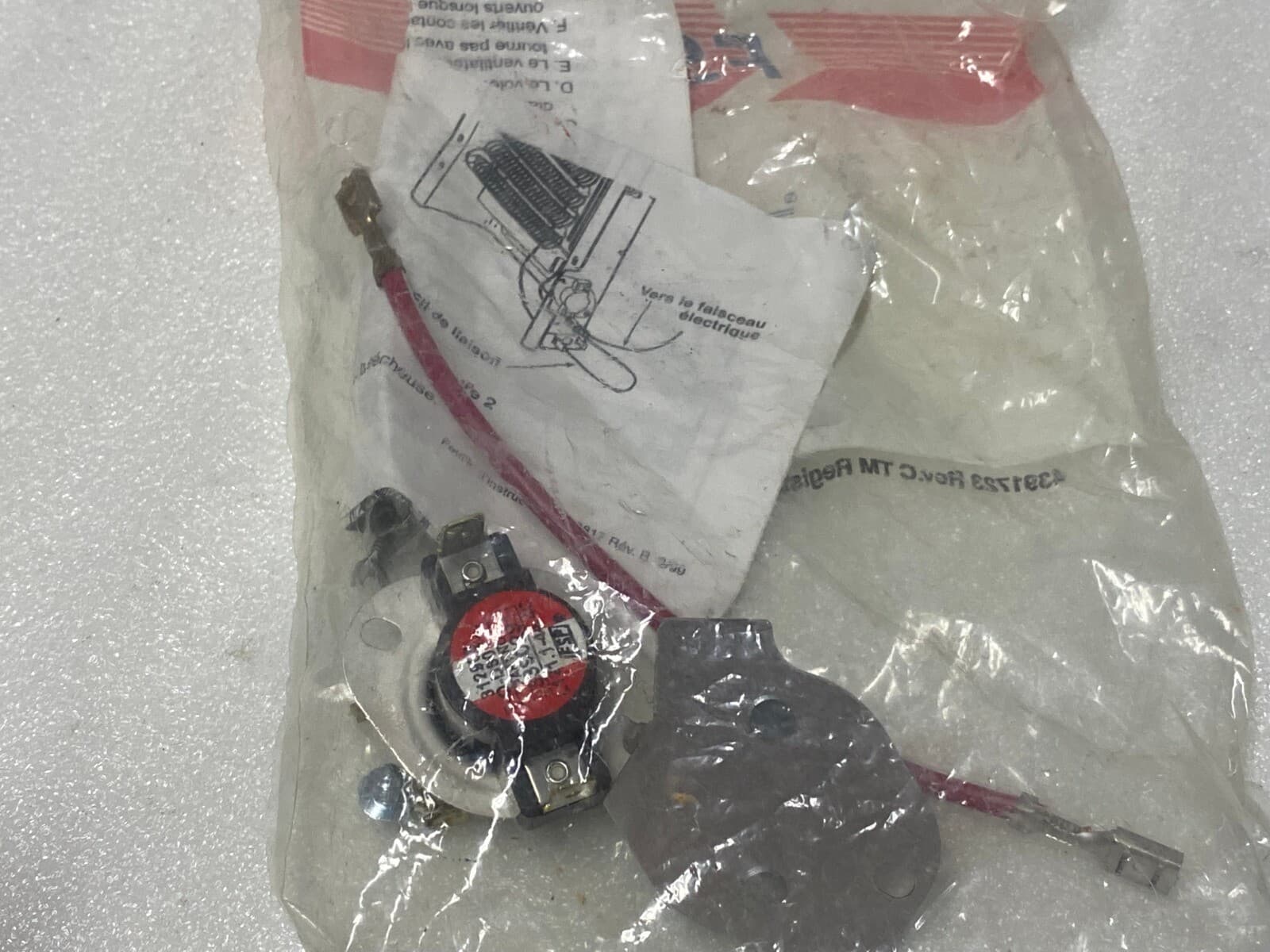 279816  OEM Whirlpool  Dryer Thermal Fuse & Thermostat Kit NEW Genuine — thumbnail 7
