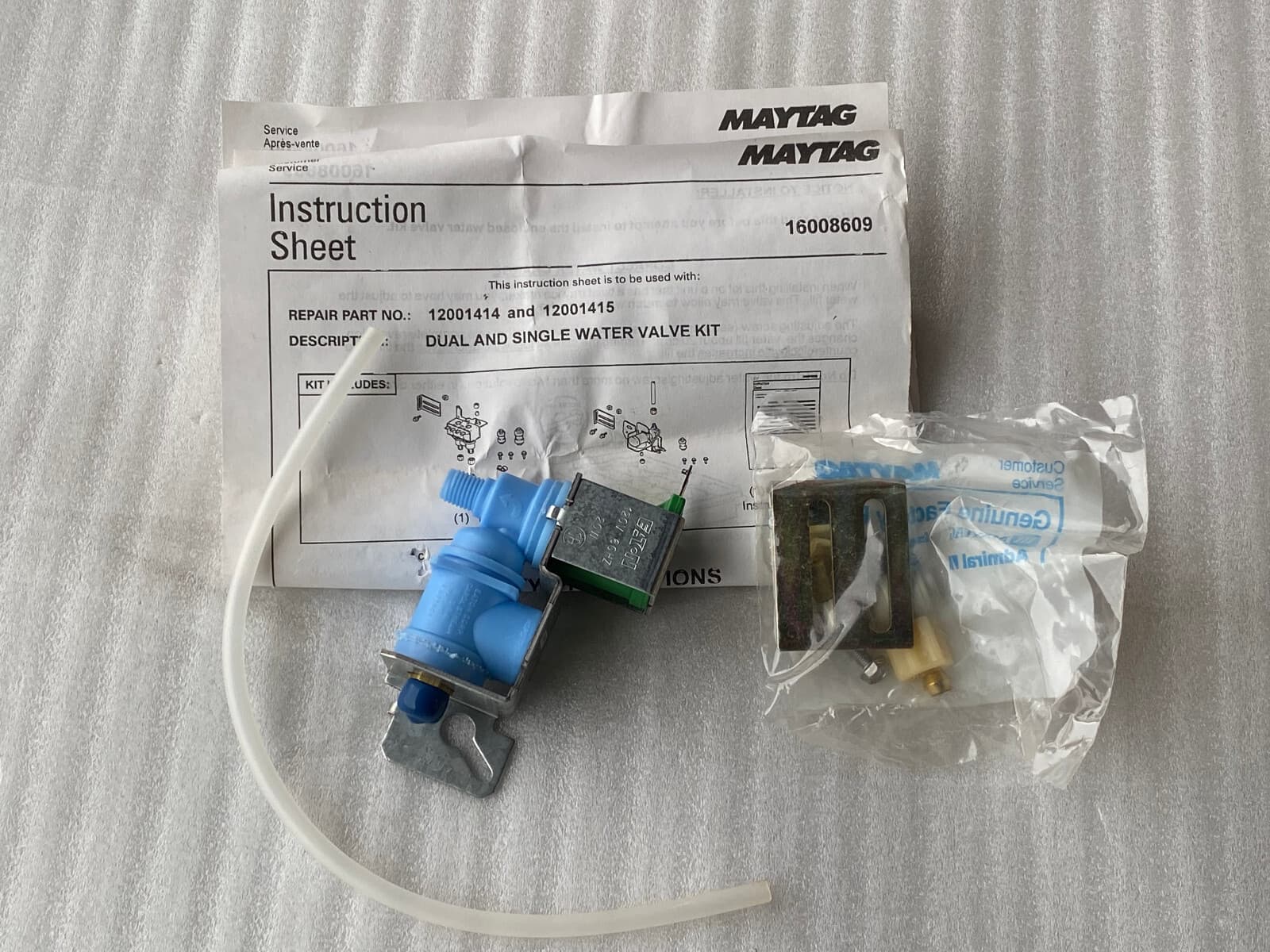 NEW Genuine  MAYTAG Refrigerator Water Valve Single 12001415 — thumbnail 2