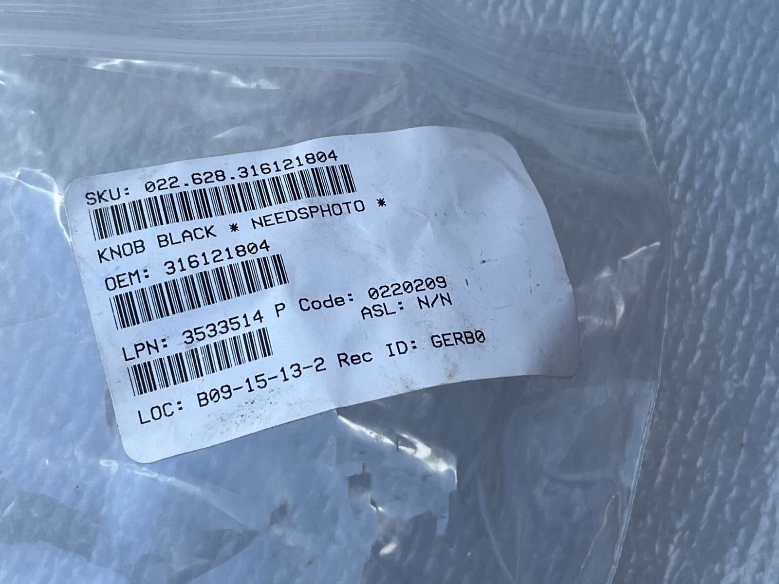 New Genuine OEM Range Frigidaire Knob 316121804 — thumbnail 4