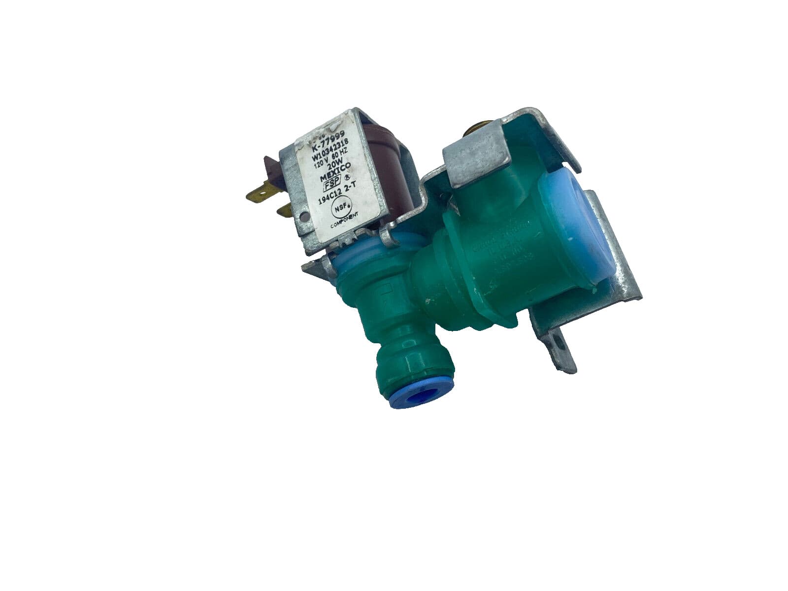 Genuine Whirlpool Refrigerator Water Inlet Valve W10498990 WPW10498990