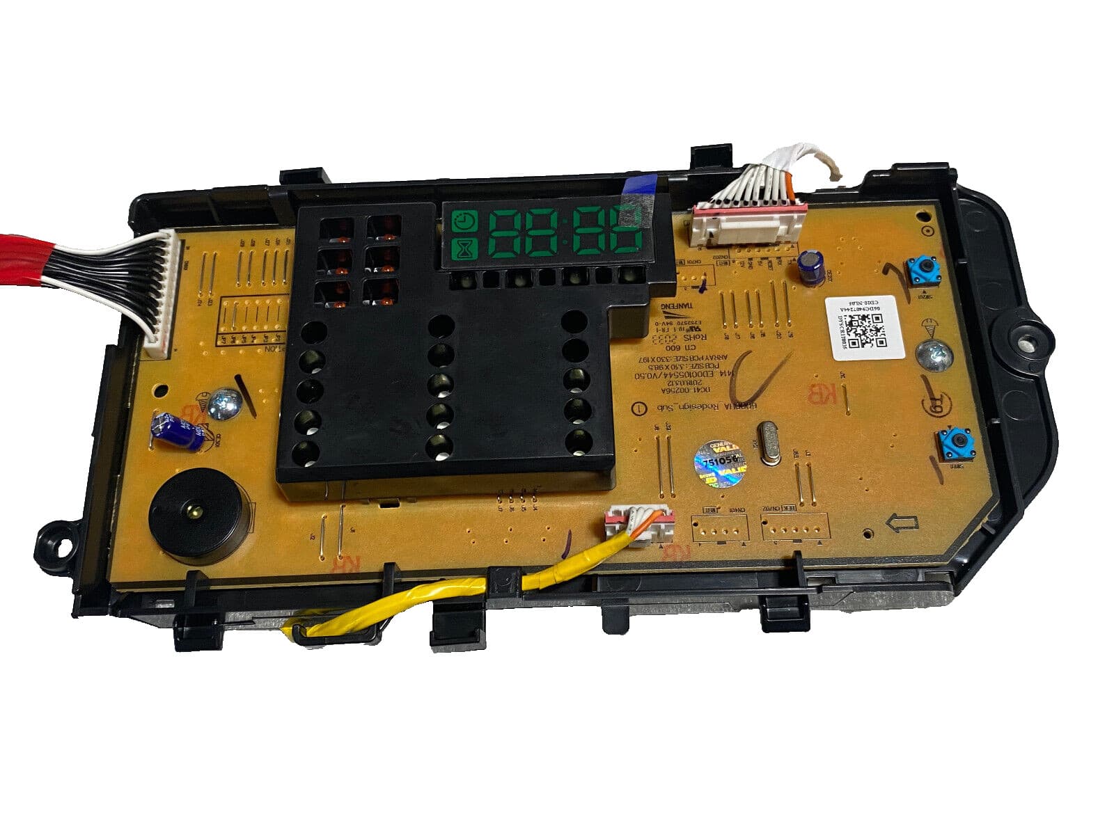 New Genuine OEM Samsung Washer Display Pcb Assembly DC92-01802Q — thumbnail 2