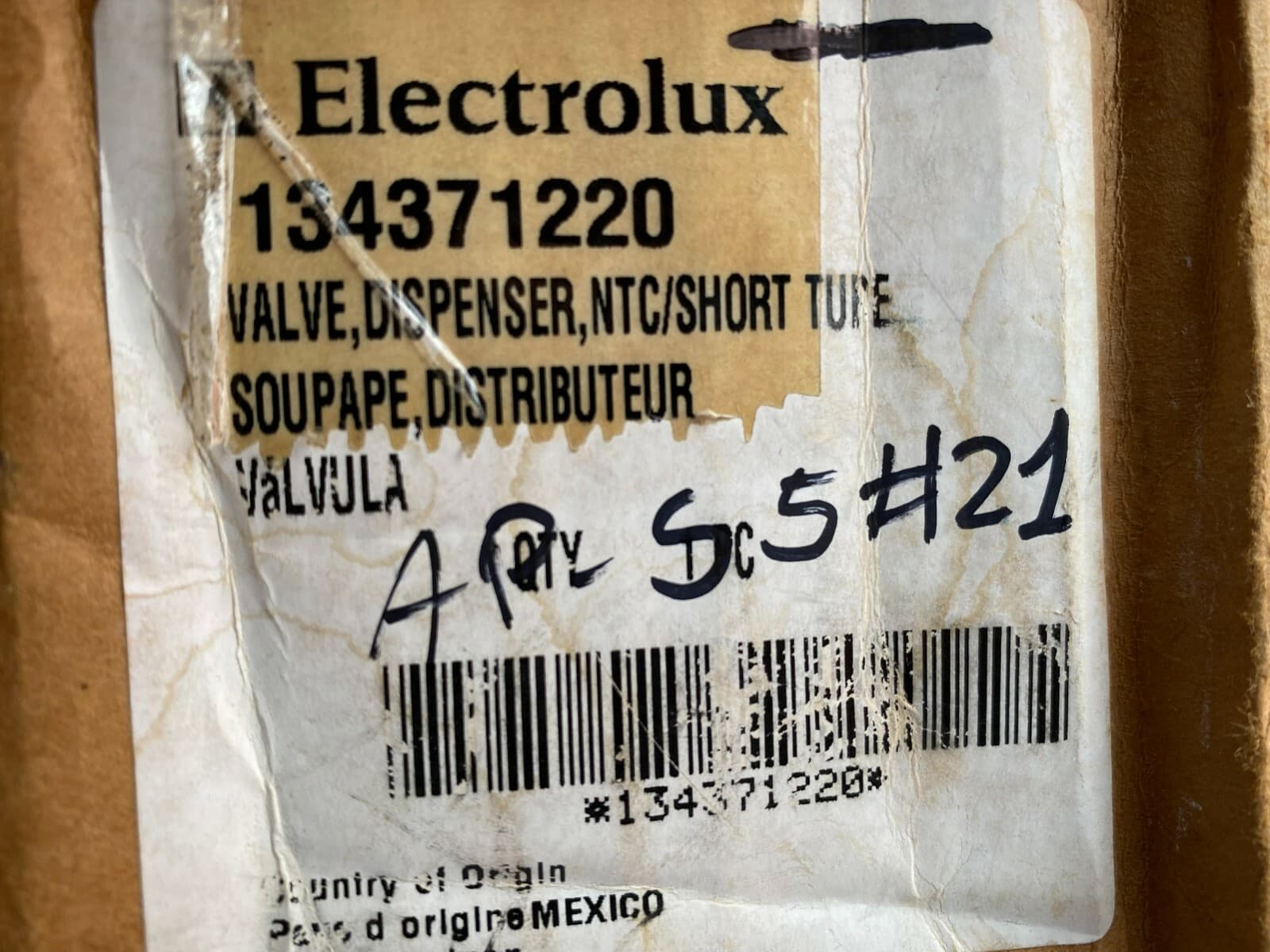 New Genuine OEM Frigidaire Washer  Water Inlet Valve 134371220 — thumbnail 12