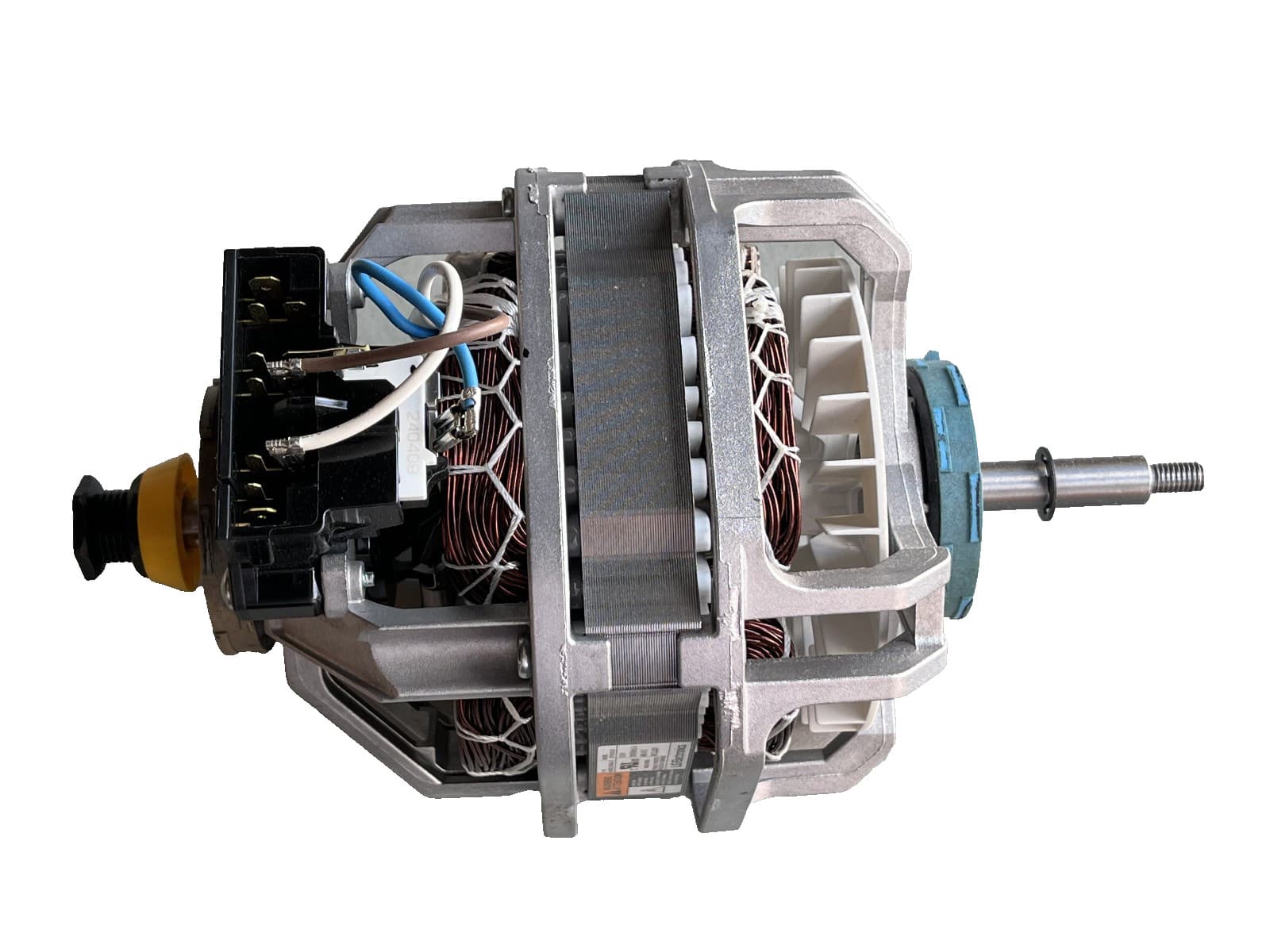 New Genuine OEM LG Dryer Drum Drive Motor With Pulley 4681EL1008A — thumbnail 8