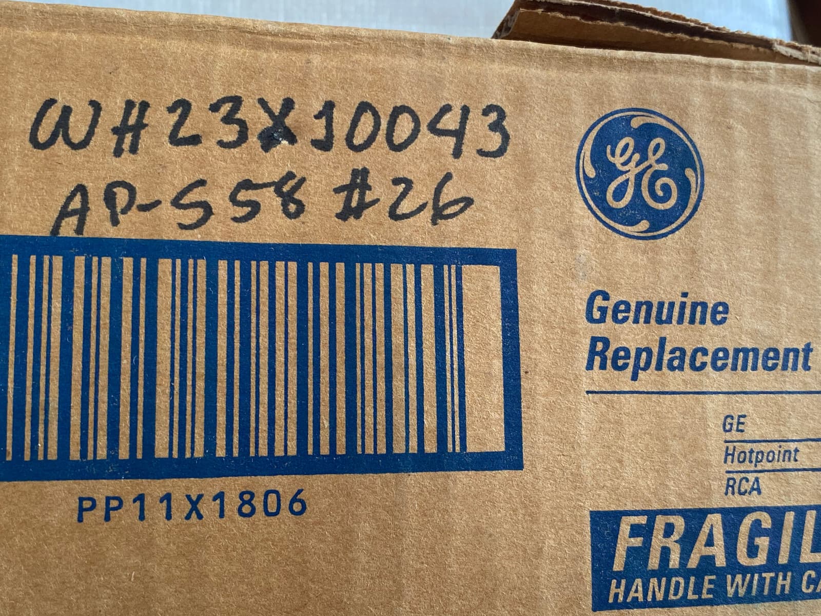 WH23X10013 OEM  GE Washer Drain Pump NEW Genuine — thumbnail 17