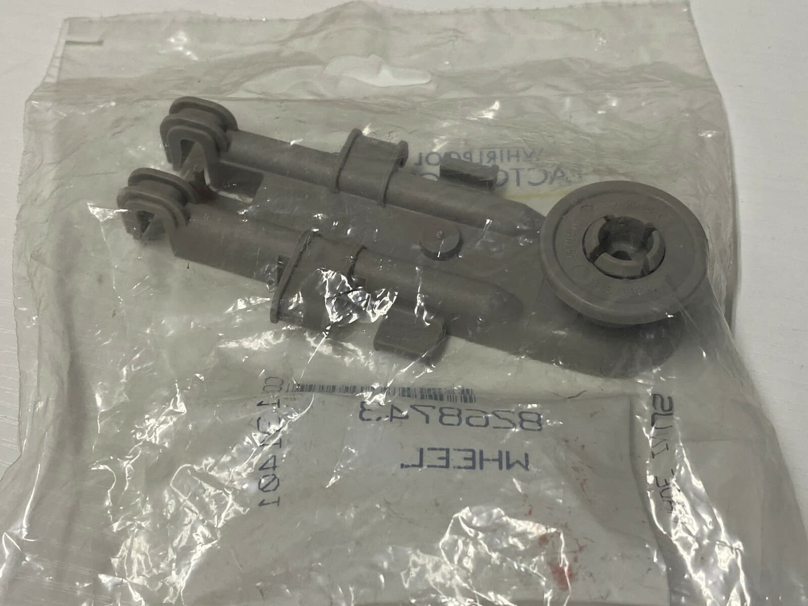 New Genuine OEM Whirlpool Dishwasher Dishrack Roller 8268743 — thumbnail 9