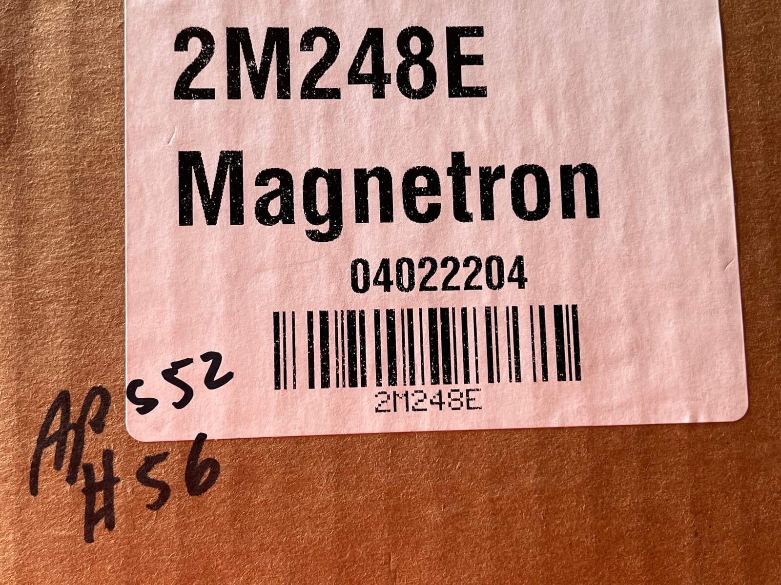 New Genuine Toshiba Microwave Magnetron 2M248E-B — thumbnail 4
